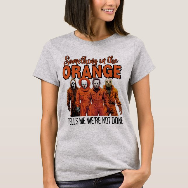 Camiseta Halloween, michael myers, personalizado, tez, dise (Anverso)