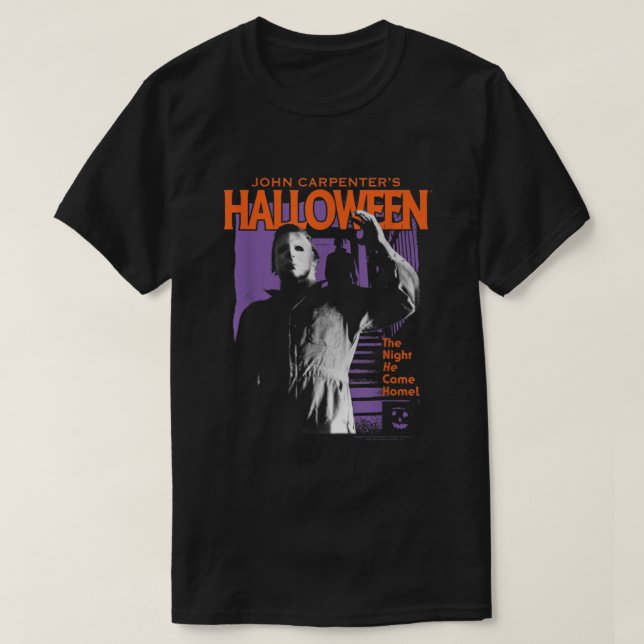 Camiseta Halloween Michael Myers Pop Art  (Diseño del anverso)