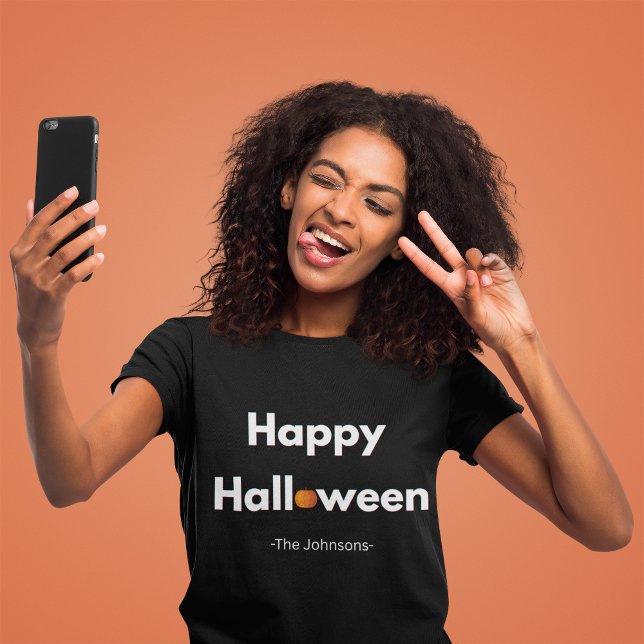 Camiseta Halloween Minimalista moderno - Personalizado (Subido por el creador)