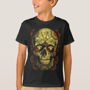 Camiseta Halloween Mojo Mojo Mojo Azúcar Skull