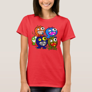 Camiseta Halloween Monster Friends