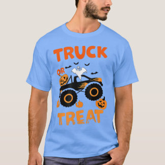 Camiseta Halloween Monster Truck Crash Bats de calabaza Spo