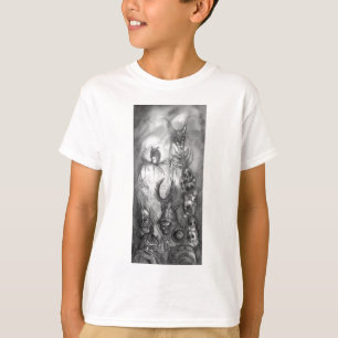 Camiseta HALLOWEEN MONSTERS / GUERRA DE ÓRGANOS Fantasía bl