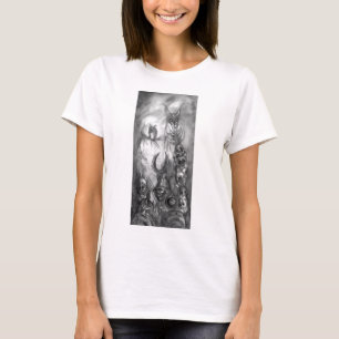 Camiseta HALLOWEEN MONSTERS / GUERRA DE ÓRGANOS Fantasía bl