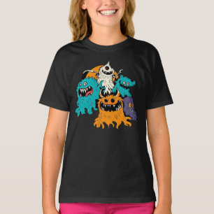 Camiseta Halloween/Monstruo/Octubre/Otoño