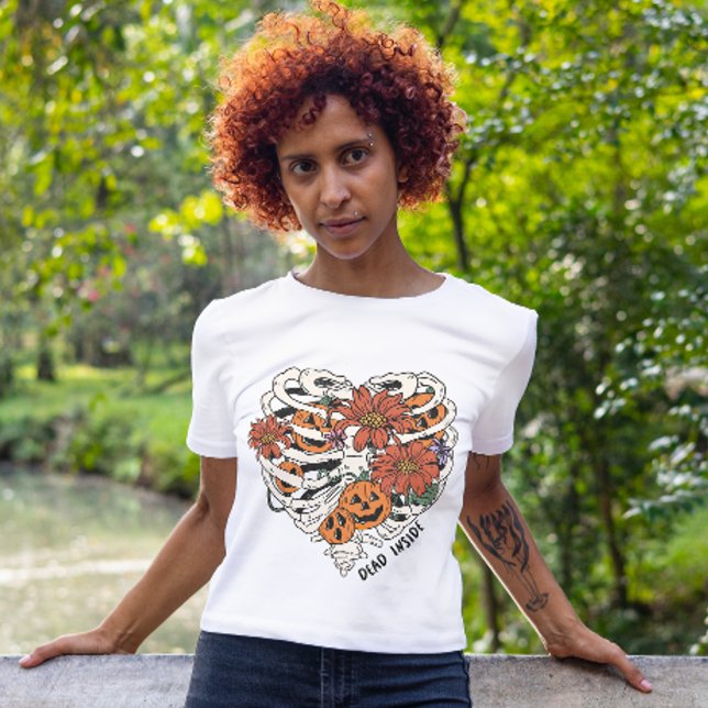 CAMISETA HALLOWEEN MUERTO DENTRO DE LA RIBERACIÓN CON PUMPK (Subido por el creador)