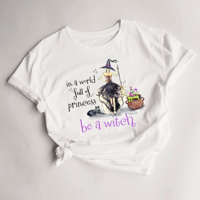 Camiseta Halloween Mujeres Brujas T-Shirt Witchy Cauldron (Subido por el creador)