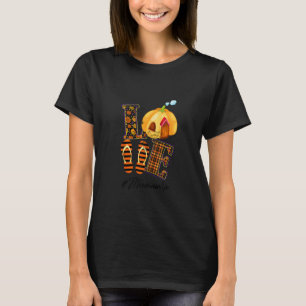 Camiseta Halloween Mujeres Mamá ama a Meemaw Life Calabaza
