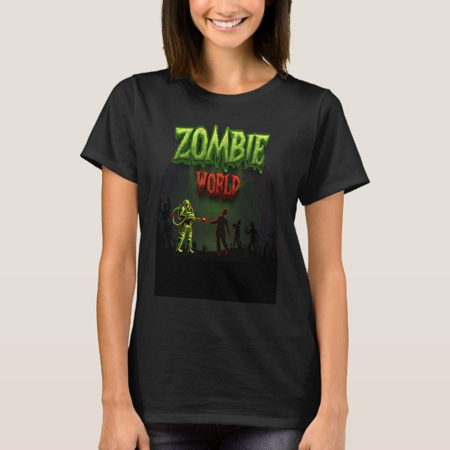 Camiseta Halloween Mundo Zombie matar zombies Brain Boys (Anverso)