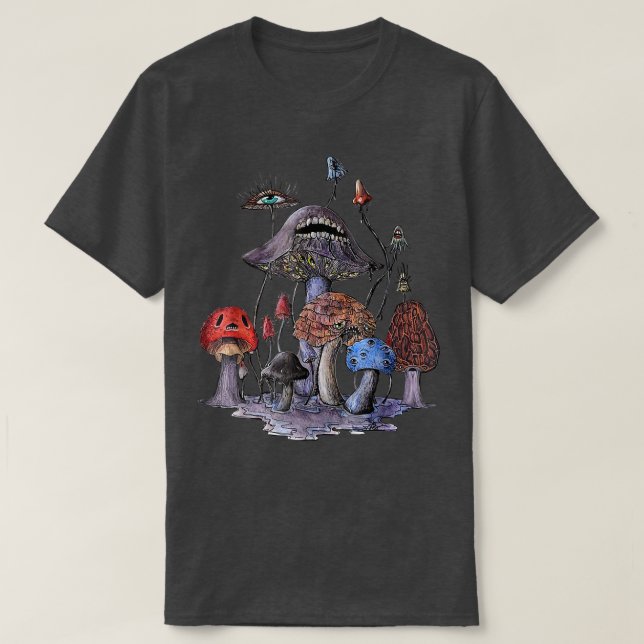 Camiseta Halloween Mushroom Funny Halloween Mushroom Lover  (Diseño del anverso)