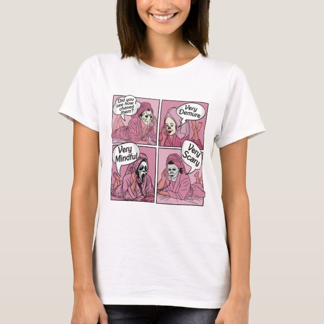 Camiseta Halloween Muy Demuestra Muy Mentiroso Tee Muy Ater (Anverso)