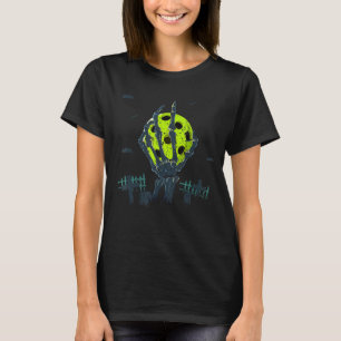 Camiseta Halloween, Naranja de bolas de espeleología con ma