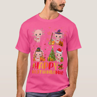 Camiseta Halloween Navidades del Día de Acción de Gracias A