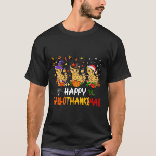 Camiseta Halloween Navidades del Día de Acción de Gracias C