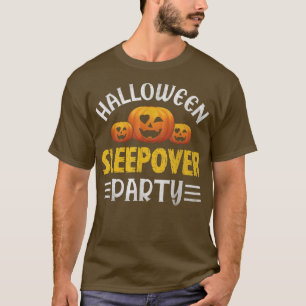 Camiseta Halloween Night Sleepover Fiesta el 31 de octubre