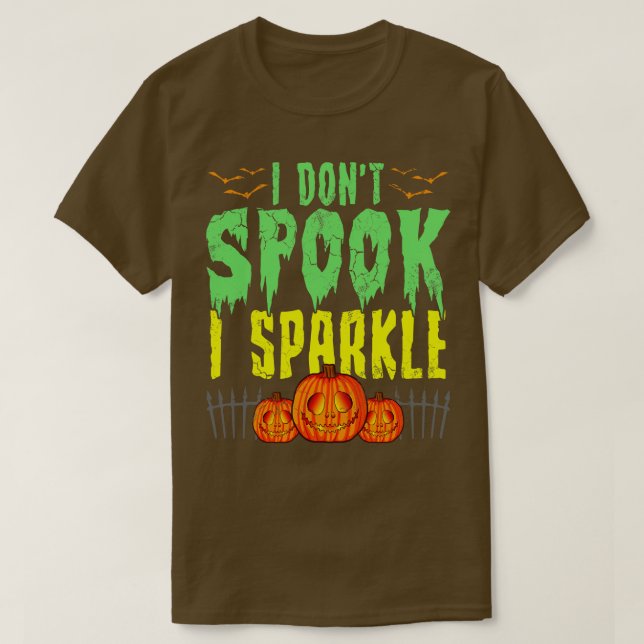 Camiseta Halloween no hablo yo espumo (Diseño del anverso)