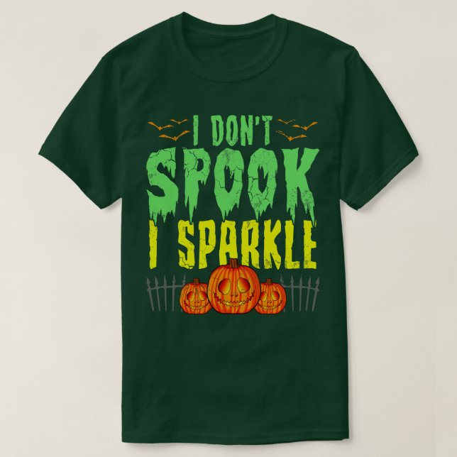 Camiseta Halloween no hablo yo espumo (Diseño del anverso)