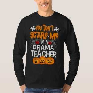 Camiseta Halloween no me asustas con el traje de profesor d