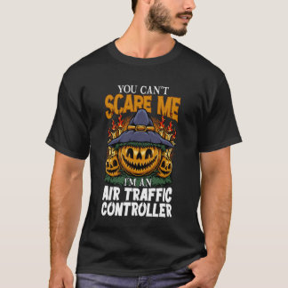 Camiseta Halloween No Puedes Asustarme Soy un Controlador d