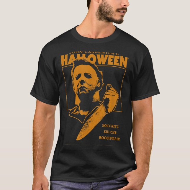 Camiseta Halloween ¡No puedes matar al hombre de los libros (Anverso)