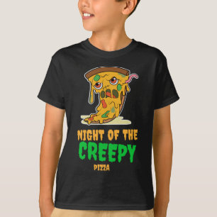 Camiseta Halloween, noche de la asquerosa pizza, Monster Pi