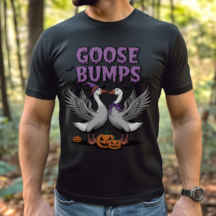 Camiseta Halloween Nostalgic Goose Bump Funny