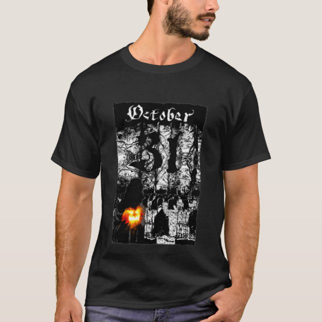 Camiseta Halloween Octubre 31 (Anverso)