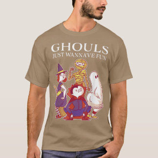 Camiseta Halloween Outfit Ghouls quiere divertirse 277