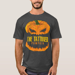 Camiseta Halloween P del grupo familiar Tattooed Pumpkin Ma
