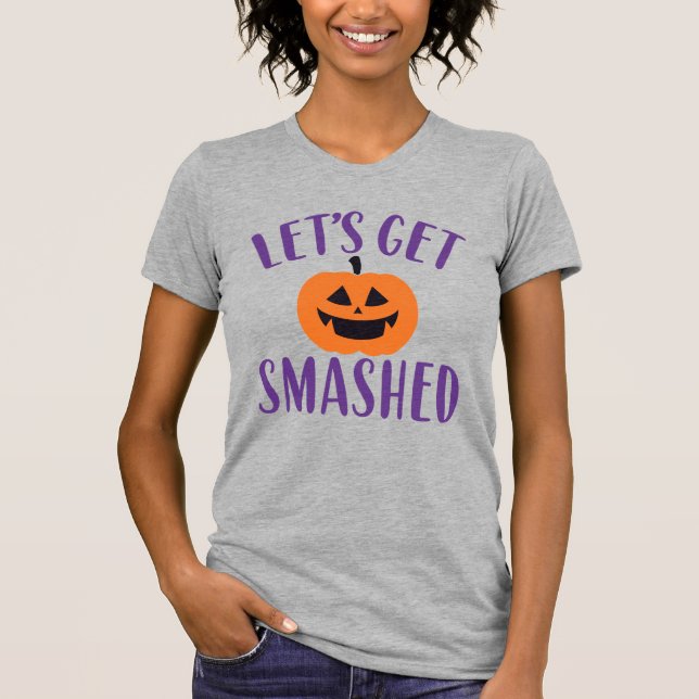 Camiseta Halloween para adultos | Vamos a rompernos | Calab (Anverso)