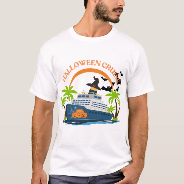 Camiseta Halloween para hombres (Anverso)