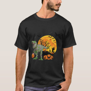 Camiseta Halloween Para Los Niños Dinosaurios T Rex Mummy P