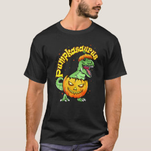 Camiseta Halloween para niños bombeo bombeo de dinosaurio