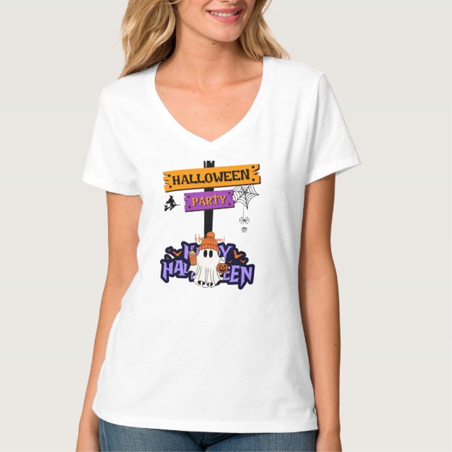 Camiseta Halloween Party (Anverso)