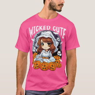 Camiseta Halloween Party Chibi Wicks Cuta