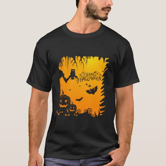Camiseta Halloween Party - Halloween Feliz (Anverso)