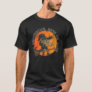 Camiseta Halloween Party Witch Gift Idea Wine Lover Drunk H