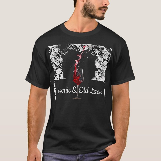 Camiseta Halloween, Película De Horror Arsénico Y De Viejo  (Anverso)