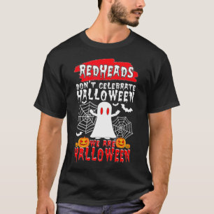 Camiseta Halloween - pelirrojos