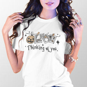 CAMISETA HALLOWEEN PENSANDO EN USTED COLLAGE DE FOTOS