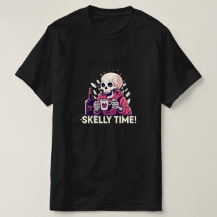 Camiseta halloween pero es hora de skelly