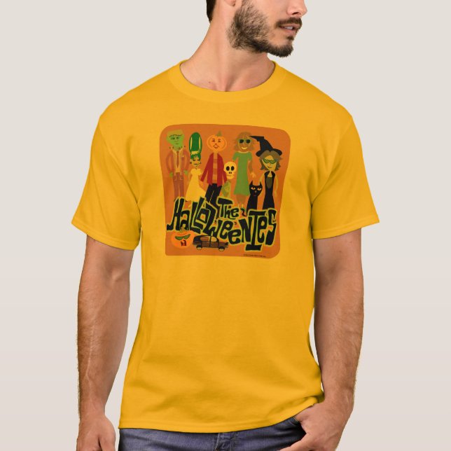 Camiseta Halloween Personalizado Arte de caracter (Anverso)