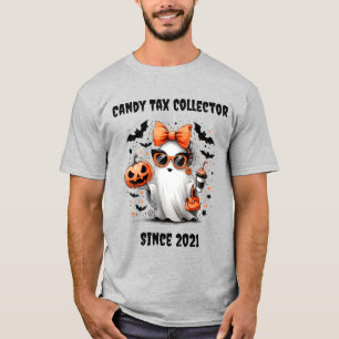 Camiseta Halloween Personalizado "Candy Tax Collector" dive