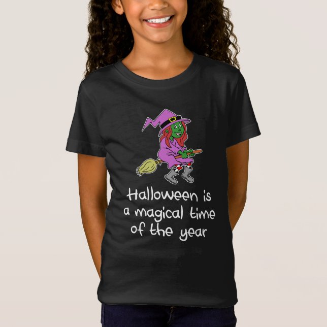 Camiseta Halloween Personalizado lindo (Anverso)