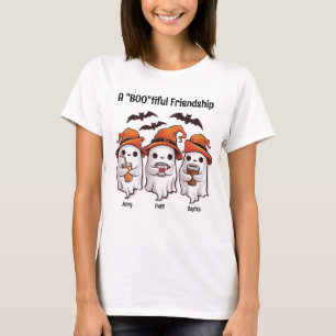 Camiseta Halloween personalizado: "Una amistad "boo"