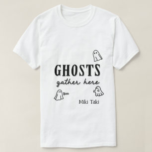 Camiseta Halloween Personalizado Whimsical Funny moderno