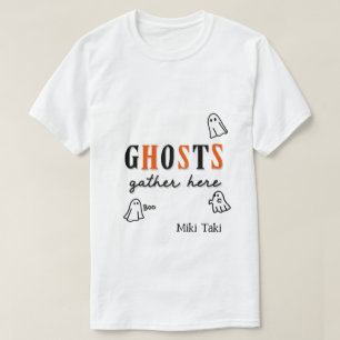 Camiseta Halloween Personalizado Whimsical Funny moderno