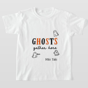 Camiseta Halloween Personalizado Whimsical Funny moderno