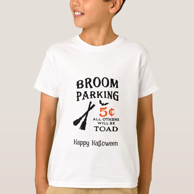 Camiseta Halloween Personalizado Whimsical Funny Moderno (Anverso)