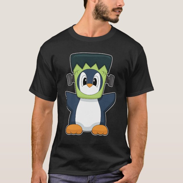 Camiseta Halloween pingüino (Anverso)